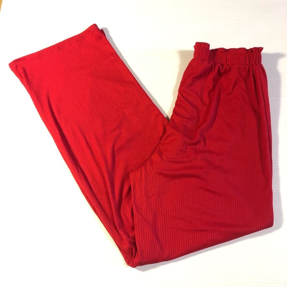 NWT Francesca’s Kamila Ruffle Waist Lounge Pants S - Picture 6 of 8